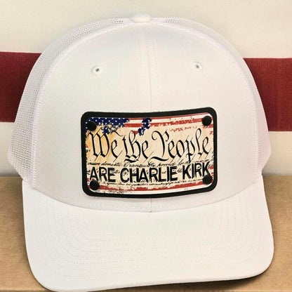 We the People Are Charlie Kirk Trucker Hat