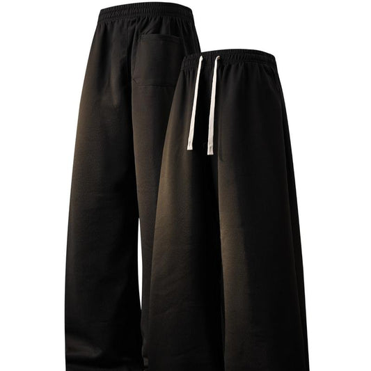 Men'S Regular Fit Drawstring Casual Pants Soft Slightly Stretchy Fabric Comfortable Breathable Adjustable Waistband Solid Color Versatile Design Perfect for Outdoor Activities Workouts Spring Summer Men'S Sweatpants Sweatpants Outfit Essential Sweatpants