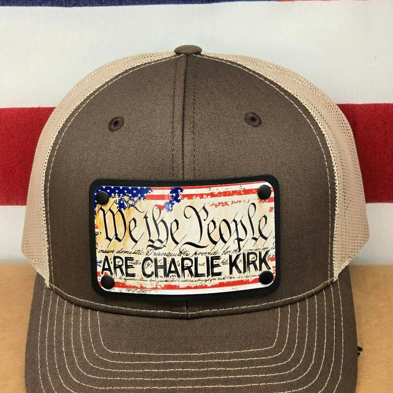We the People Are Charlie Kirk Trucker Hat