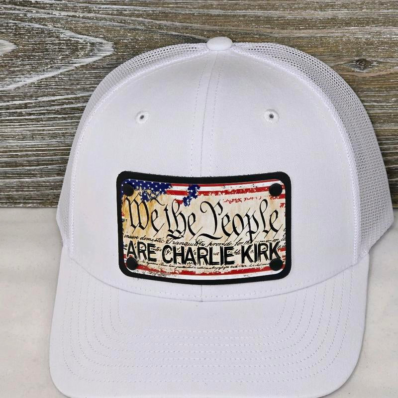 We the People Are Charlie Kirk Trucker Hat