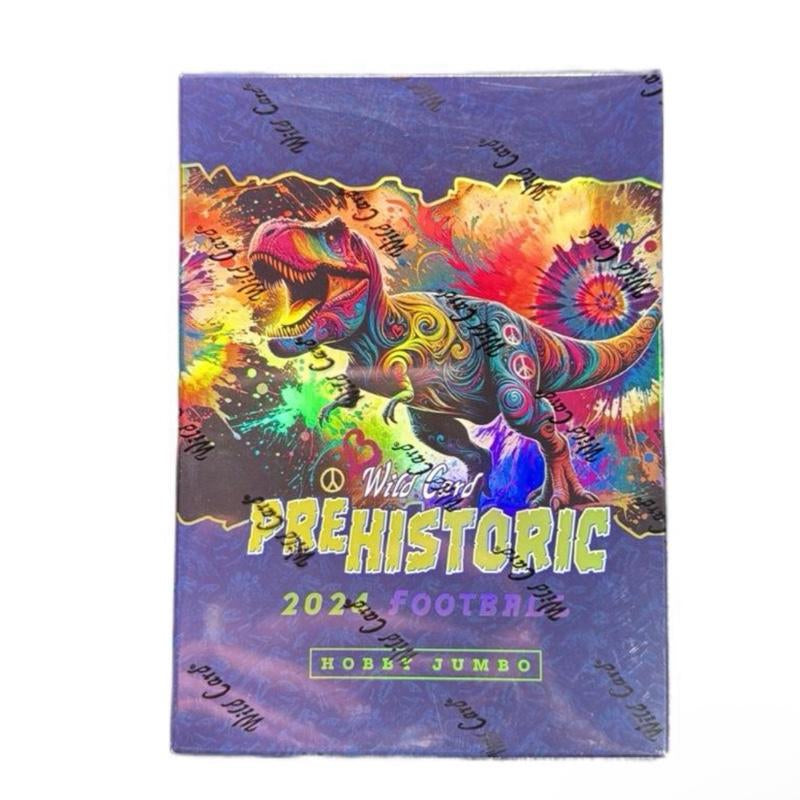2024 Dino-Might Prehistoric Football Hobby Jumbo Box! - OPENED LIVE!!!!!