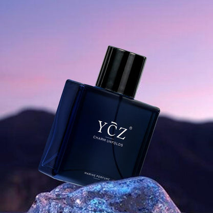 YCZ Midnight Marine Eau De Parfum - Unisex 50Ml Ocean Fresh Scent Premium Aromatic Woody Fragrance for Him & Her Bold Floral Perfume