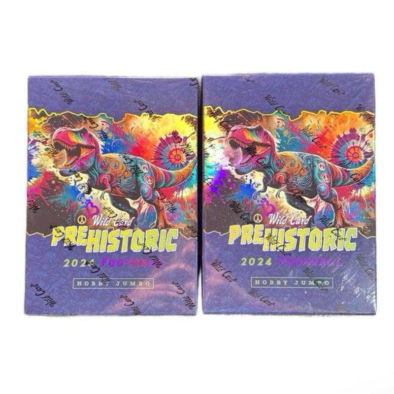 2024 Dino-Might Prehistoric Football Hobby Jumbo Box! - OPENED LIVE!!!!!