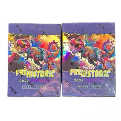 2024 Dino-Might Prehistoric Football Hobby Jumbo Box! - OPENED LIVE!!!!!