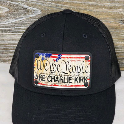 We the People Are Charlie Kirk Trucker Hat