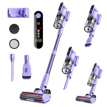 Trucozie Cordless Vacuum Cleaner-T352, 45Kpa 50 Mins Runtime Self-Standing Stick Vacuum Cleaners for Home, Powerful Suction, Lightweight, LED Touch Screen 8 in 1 Vacuum for Pet Hair, Carpet, Hardwood Floor