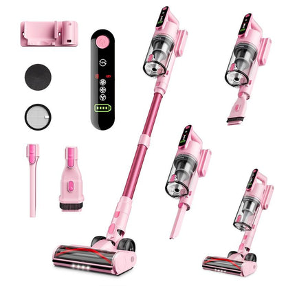 Trucozie Cordless Vacuum Cleaner-T352, 45Kpa 50 Mins Runtime Self-Standing Stick Vacuum Cleaners for Home, Powerful Suction, Lightweight, LED Touch Screen 8 in 1 Vacuum for Pet Hair, Carpet, Hardwood Floor